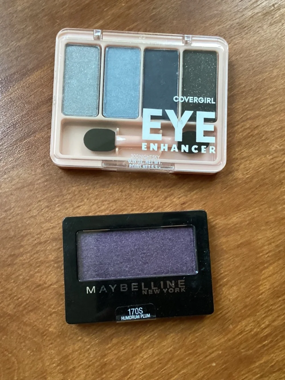 Covergirl Eye Enhancer 300 Night Sky and Maybelline Expert Wear single 170S NEW
